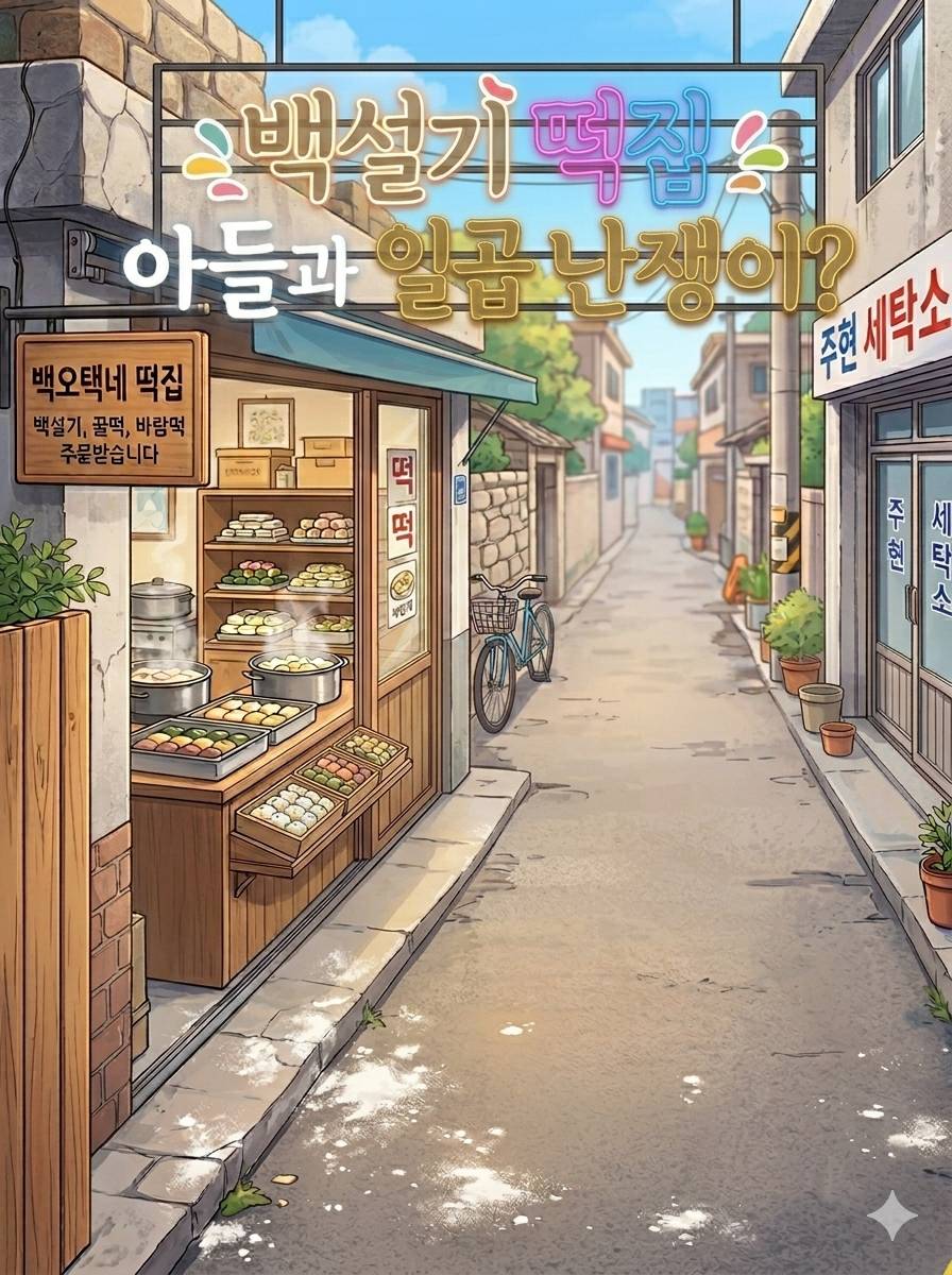 백설기 떡집 아들 과 일곱난쟁이