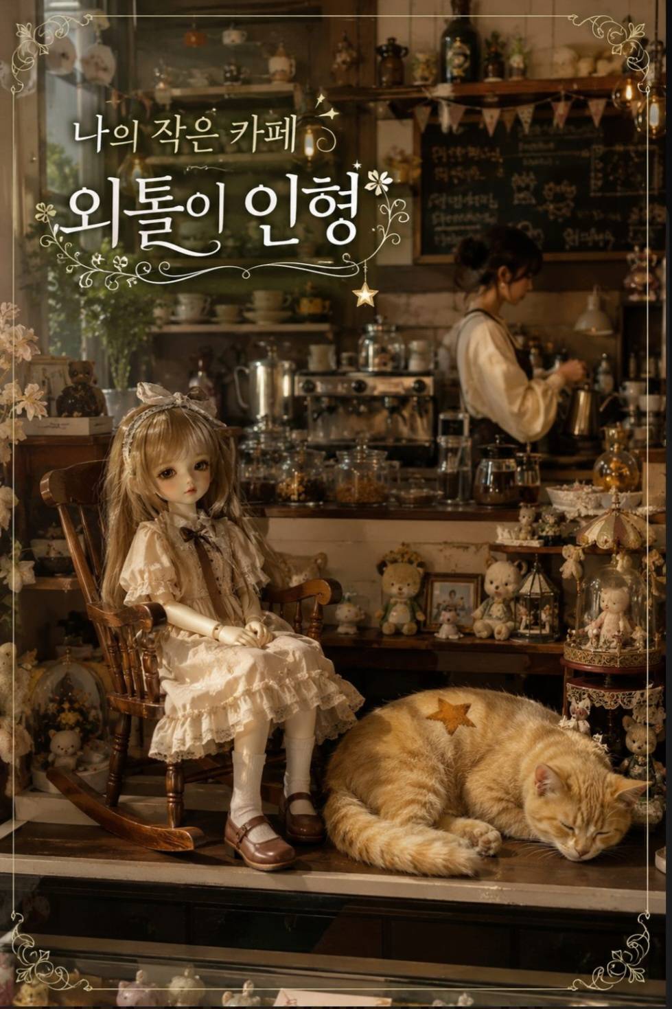 나의 작은 카페 외톨이 인형