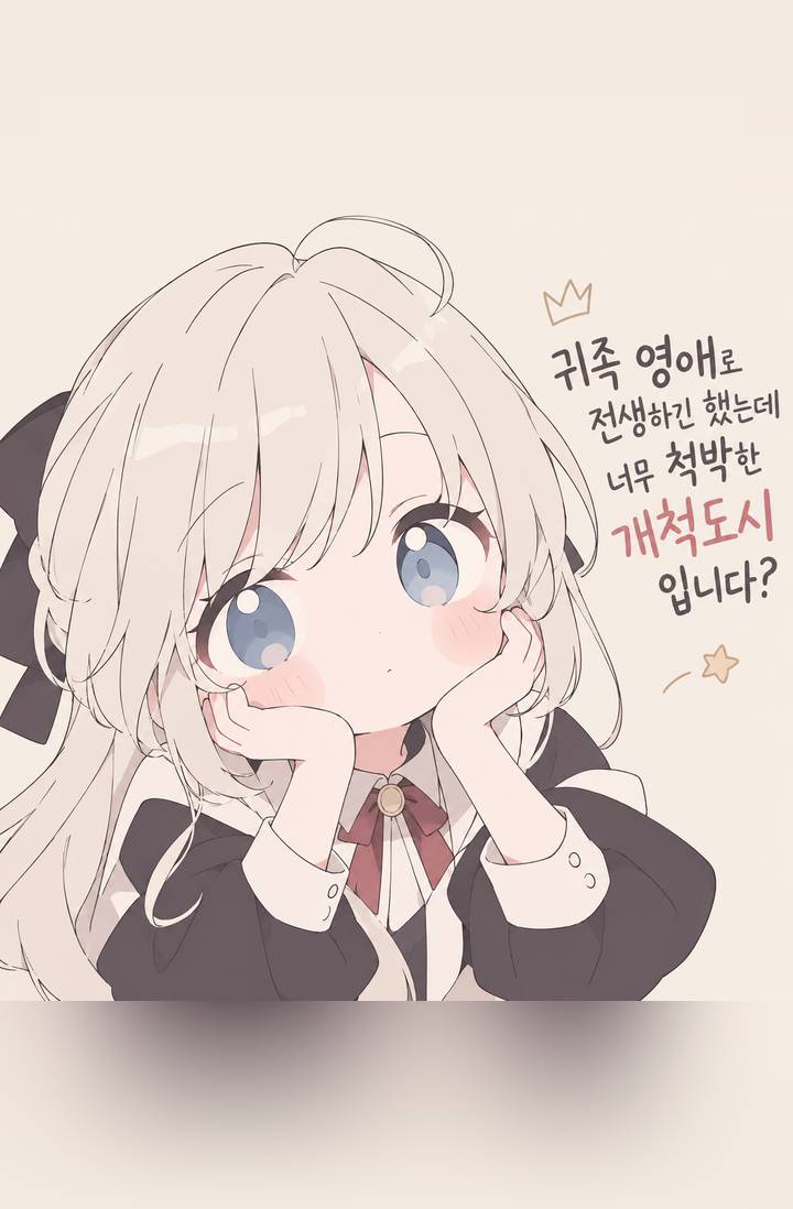 귀족 영애로 전생하긴 했는데 너무 척박한 개척도시입니다?