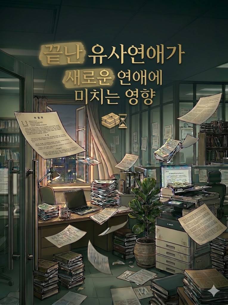 끝난 유사사내연애가 새로운 연애에 미치는 영향
