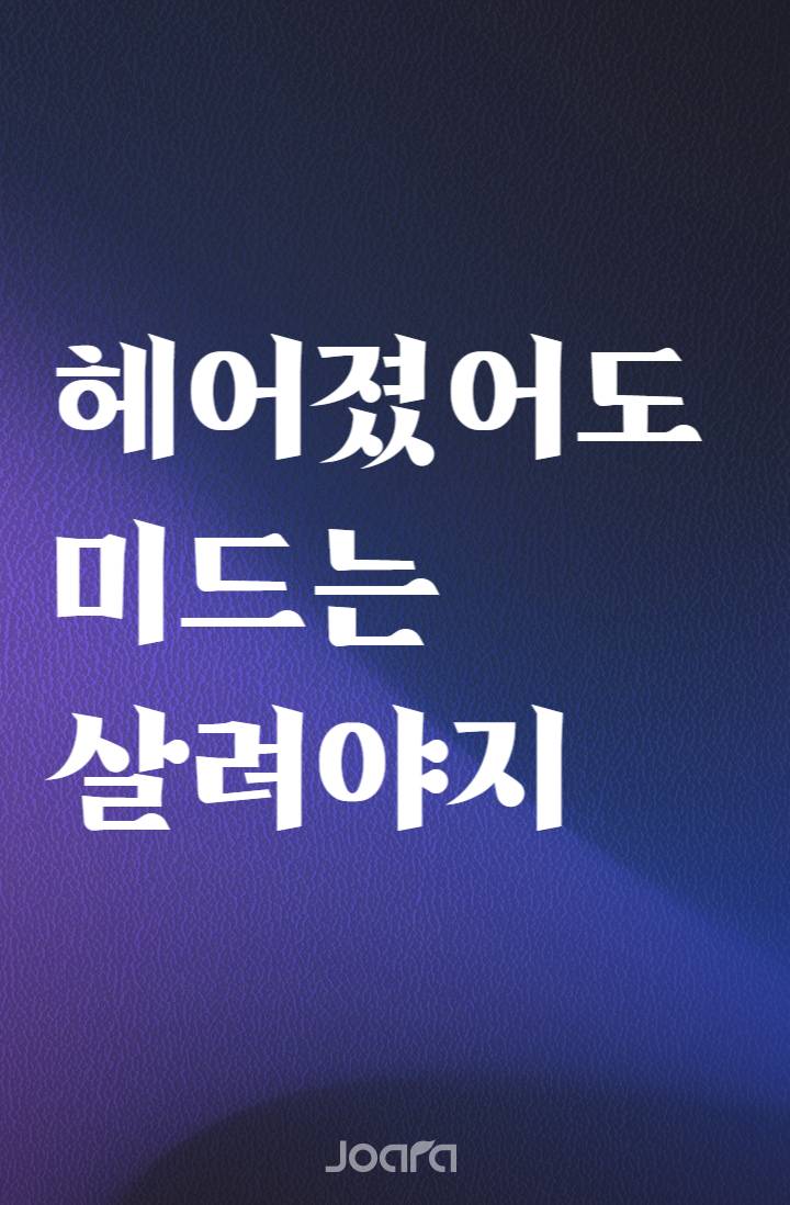 헤어졌어도 미드는 살려야지