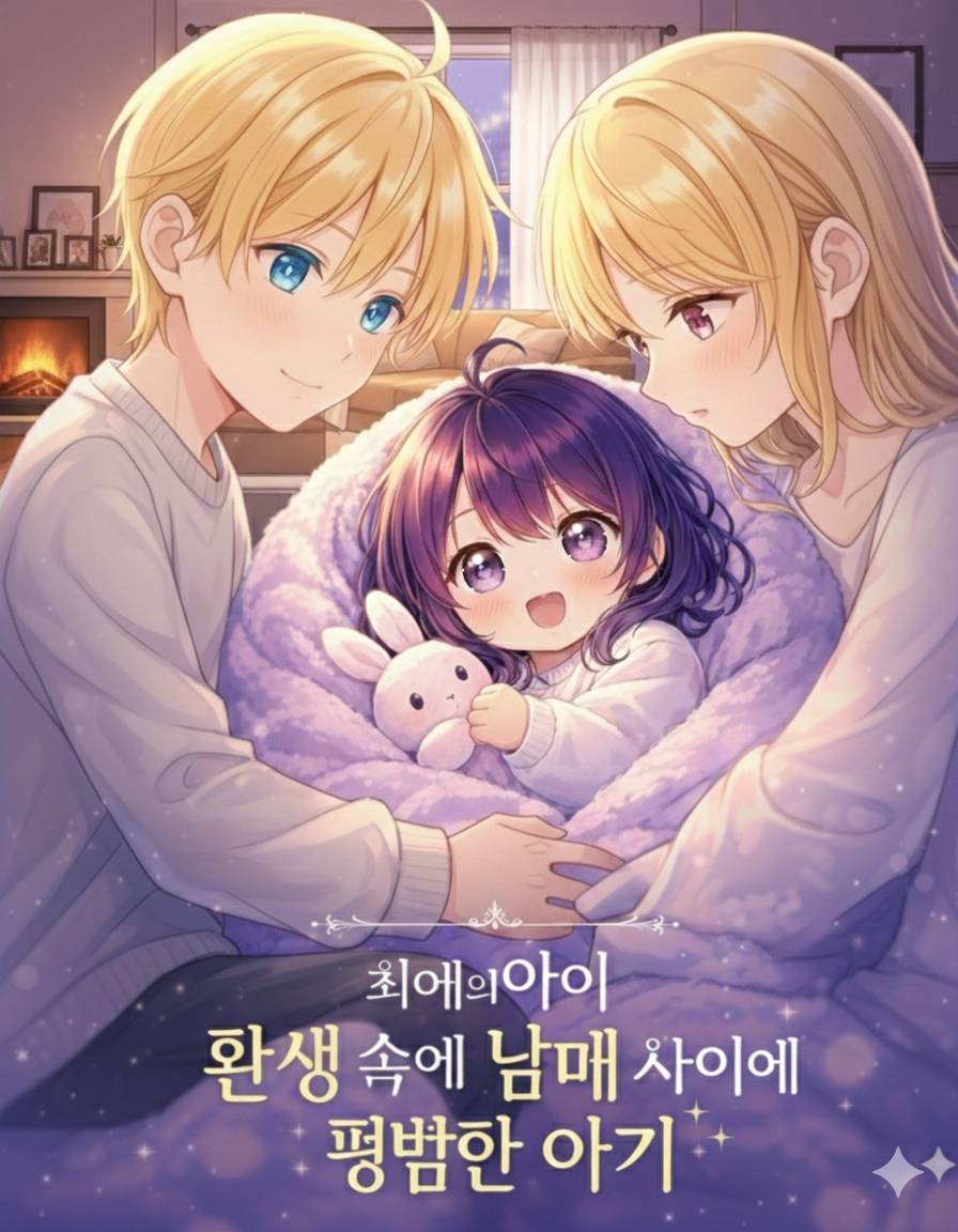 【최애의아이】환생속에남매사이에평범한아기
