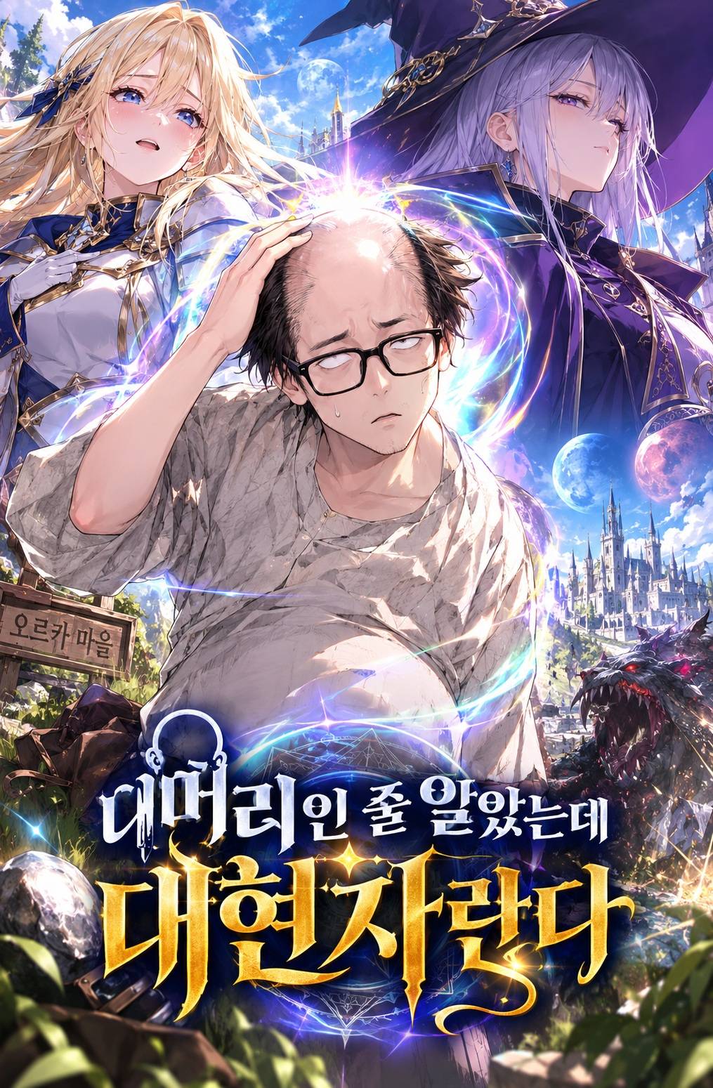 대머리인 줄 알았는데 대현자란다