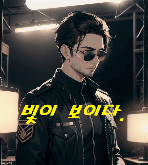 빛이 보이다.
