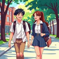 그저 그런 학교생활