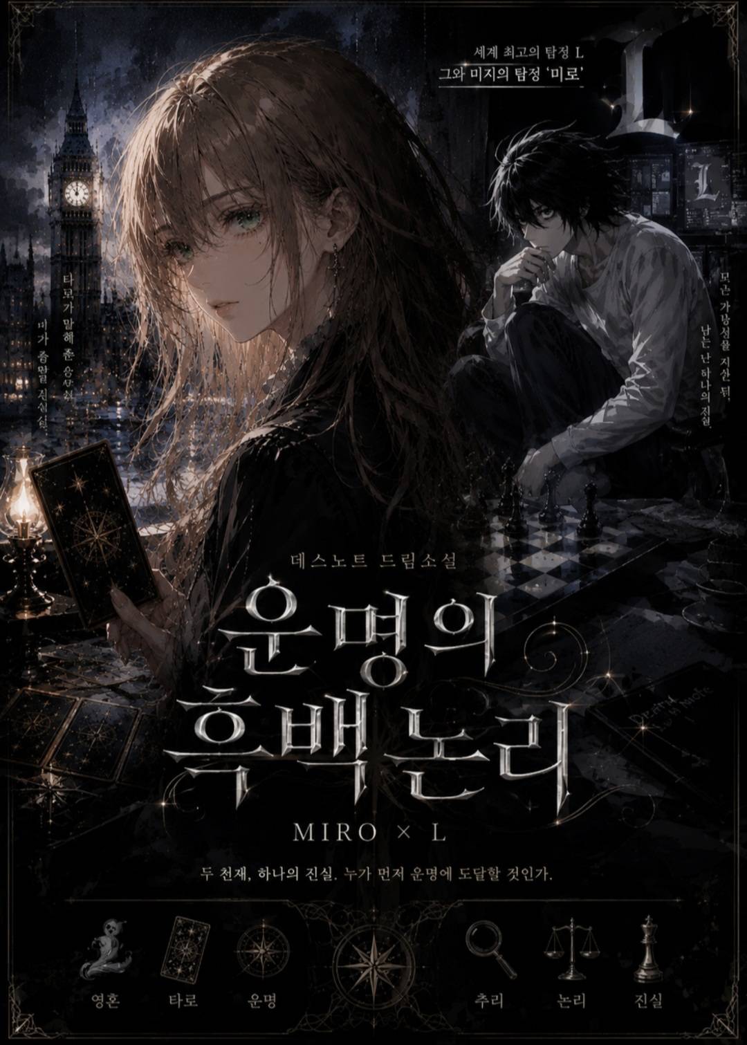 [데스노트] 운명의 흑백 논리