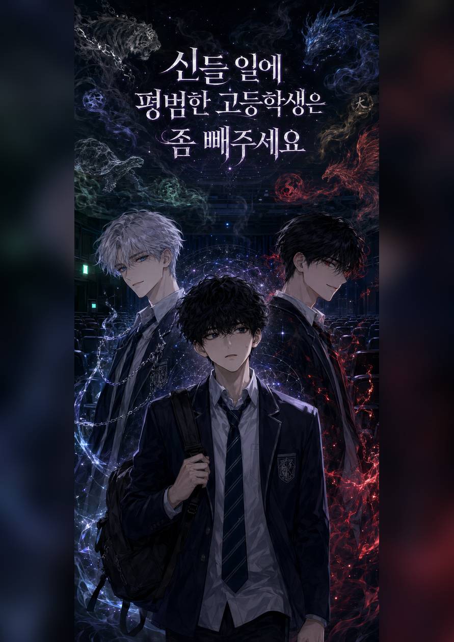 신들의 일에 평범한 고등학생은 좀 빼주세요