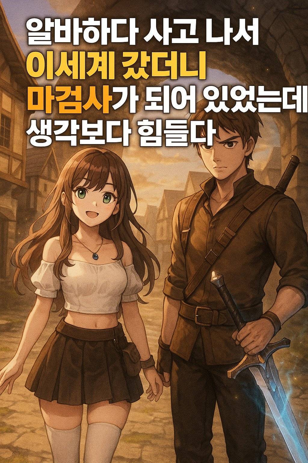 알바하다 사고 나서 이세계 갔더니 생각보다 힘들다.