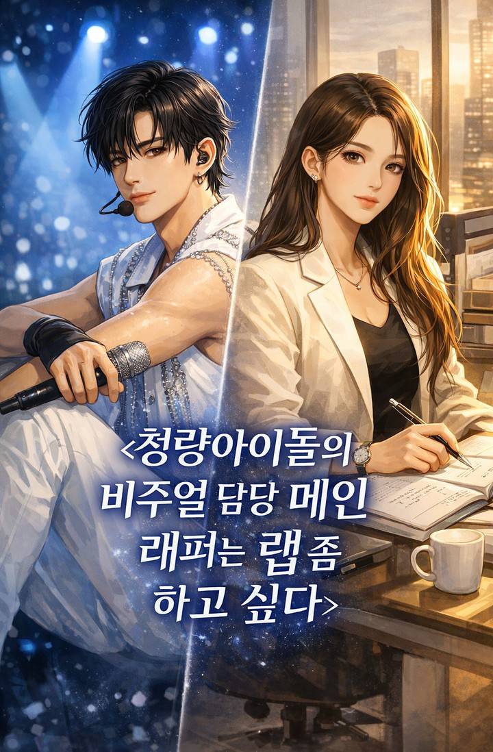 청량아이돌의 비주얼 담당 메인 래퍼는 랩 좀 하고 싶다