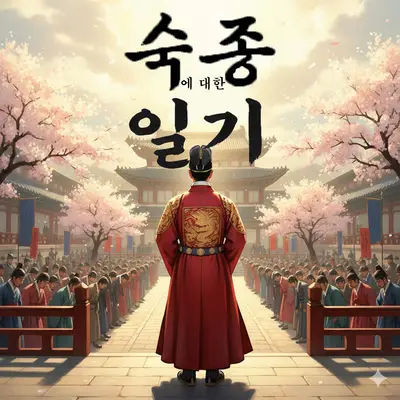 숙종에 대한 일기 표지