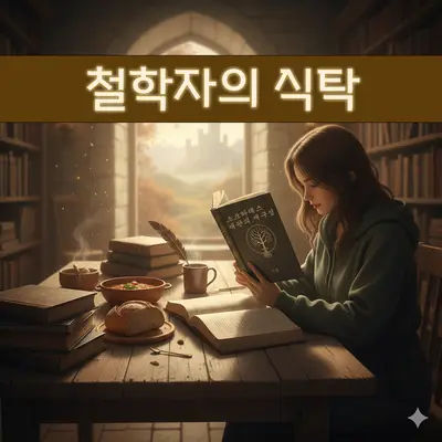 철학자의 식탁 표지