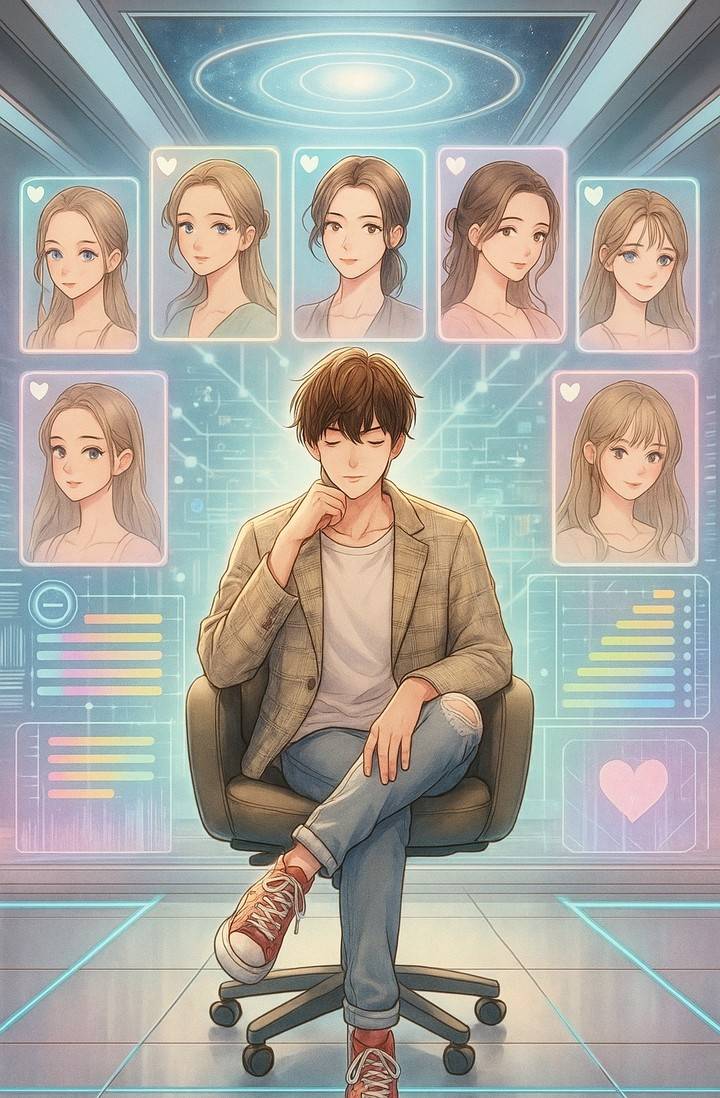 여자 손도 못 잡아본 찐따, 미연시 RPG에서 감정 배우는 중입니다