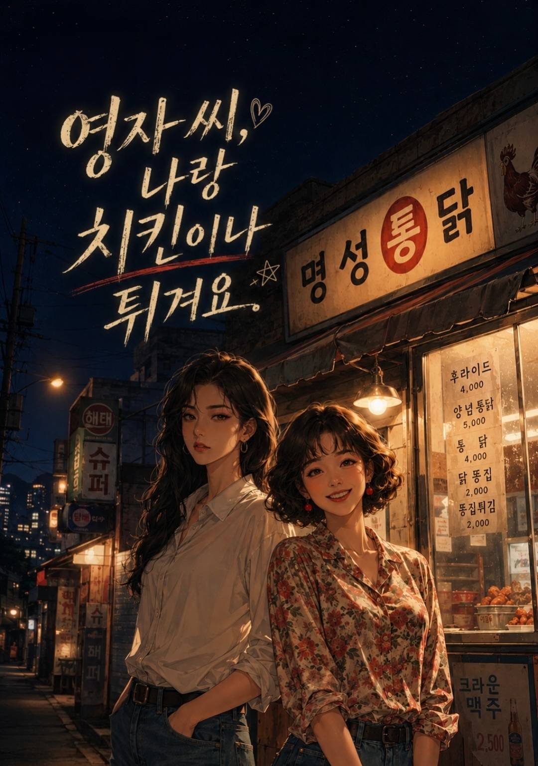 영자 씨, 나랑 치킨이나 튀겨요