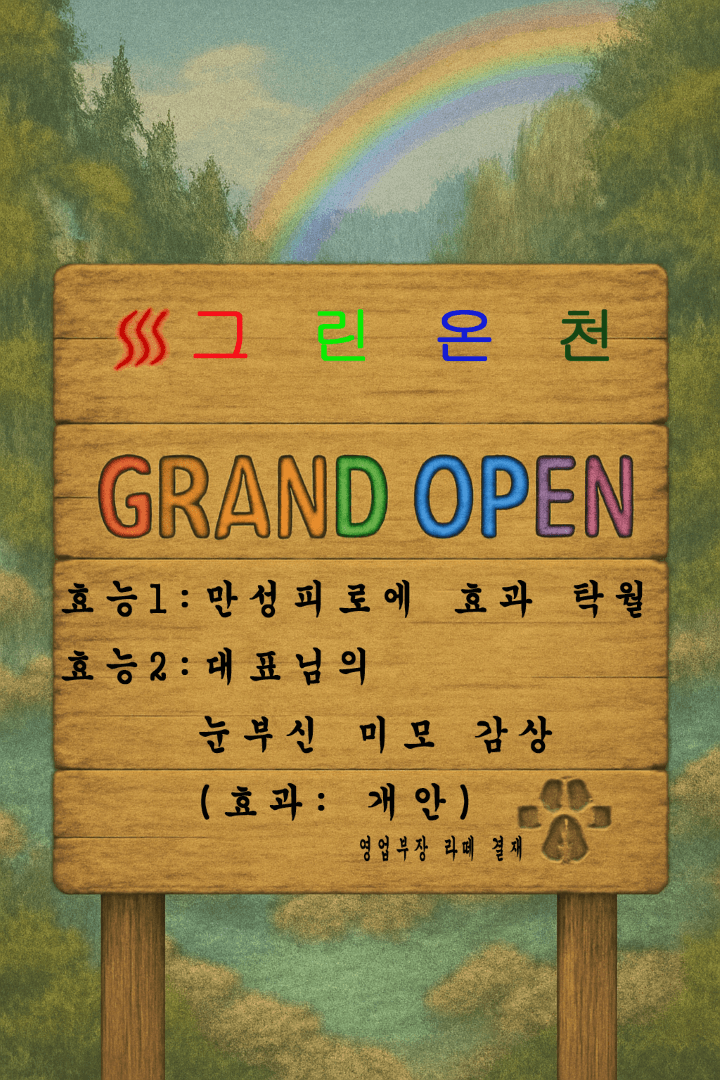 망한 온천의 주인이 되었습니다.