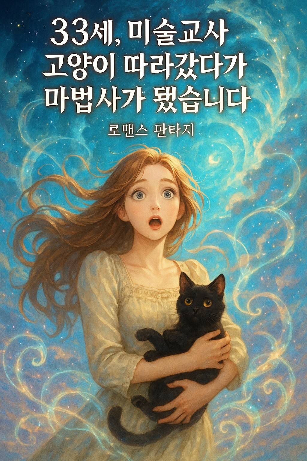 《33세, 미술 교사, 한강에서 고양이 따라갔다가 마법사가 됐습니다》
