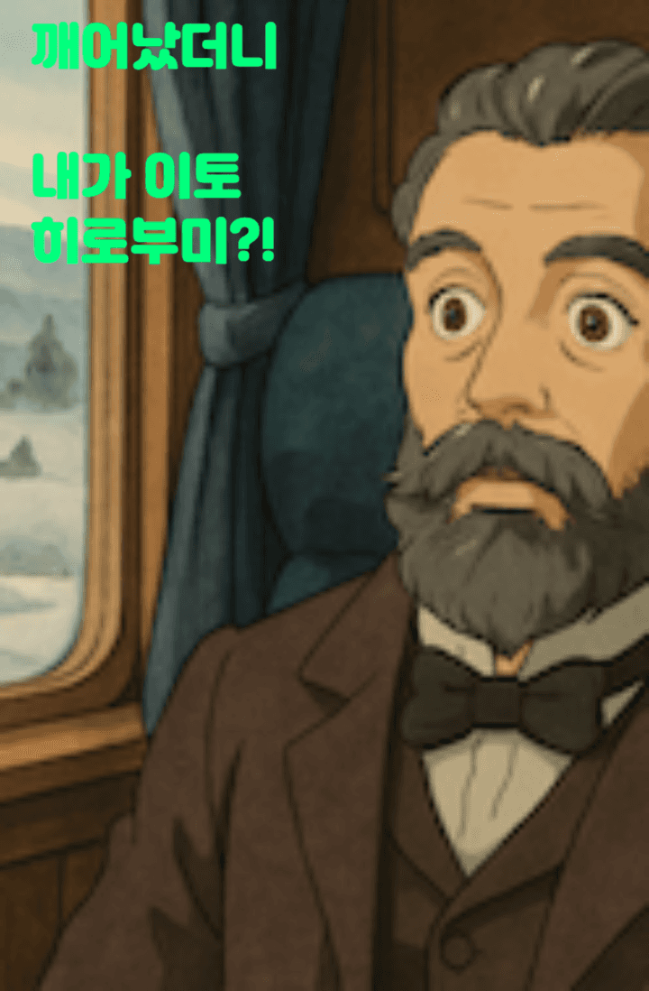 깨어났더니 내가 이토 히로부미?!