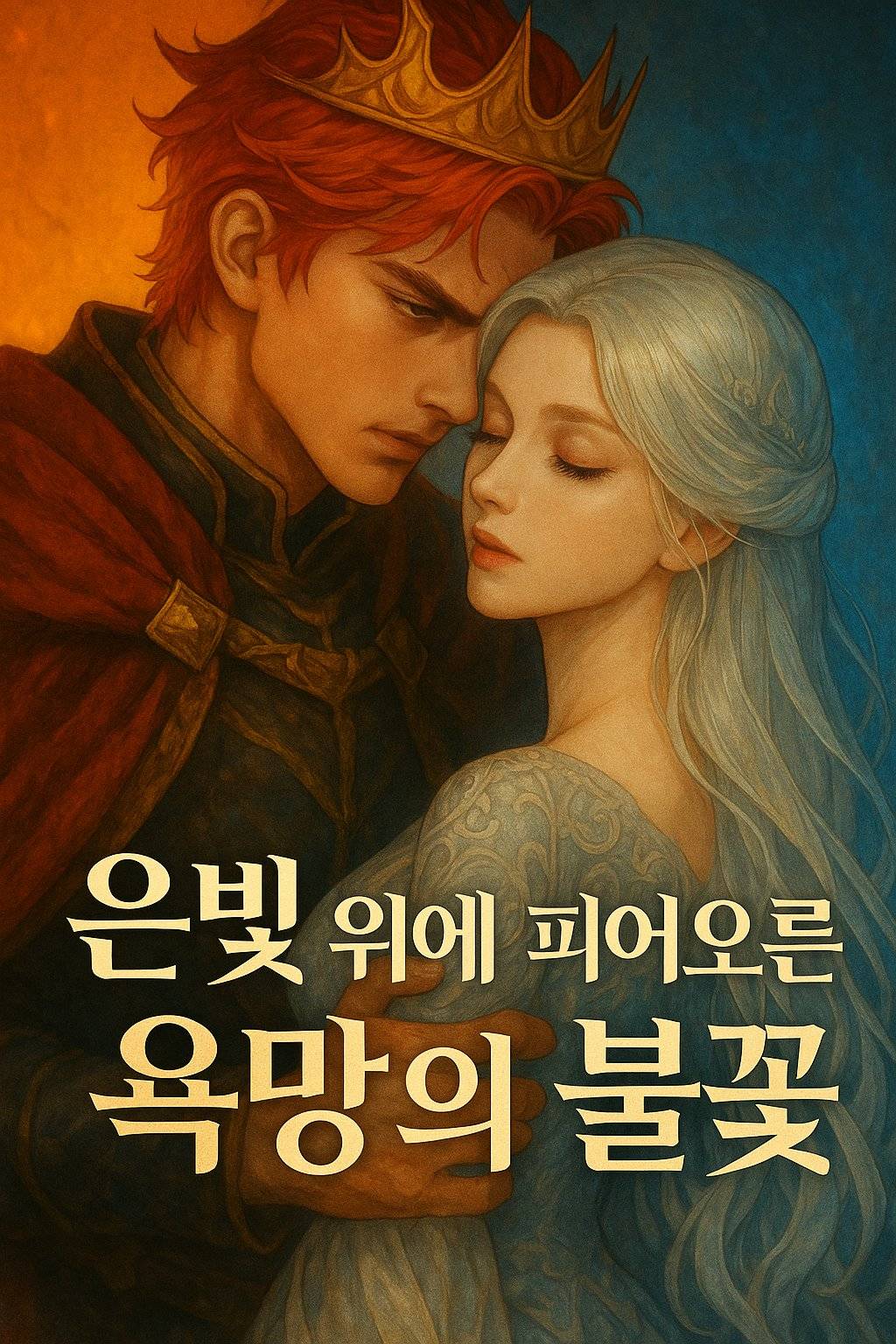 은빛위에 피어오른 욕망의 불꽃