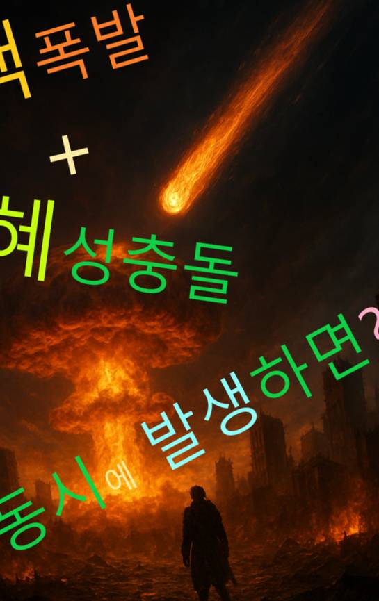 핵폭발 + 혜성충돌 후 돌연변이의 세상 인간으로 회귀한 신의 유희