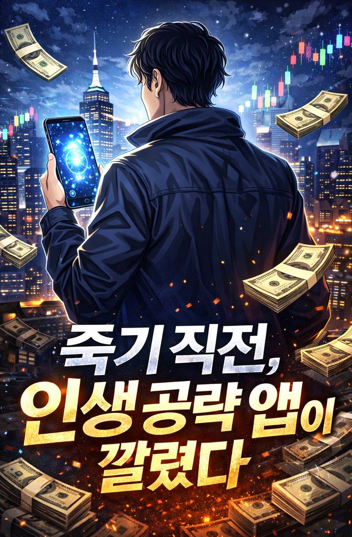 죽기 직전, 인생 공략 앱이 깔렸다