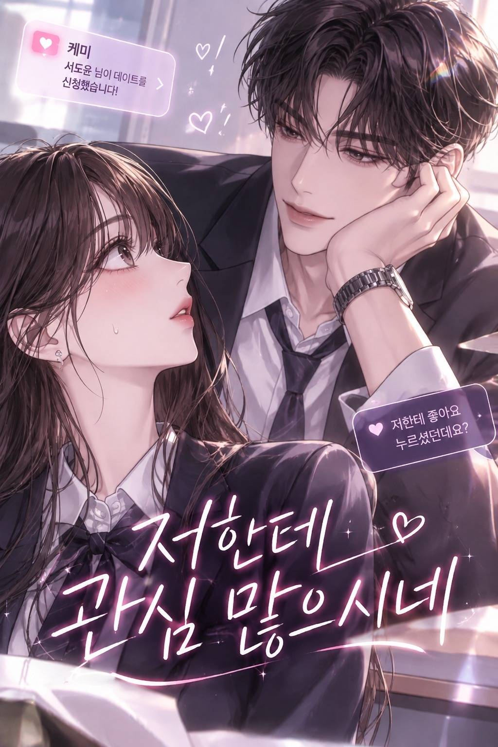 저한테 관심 많으시네