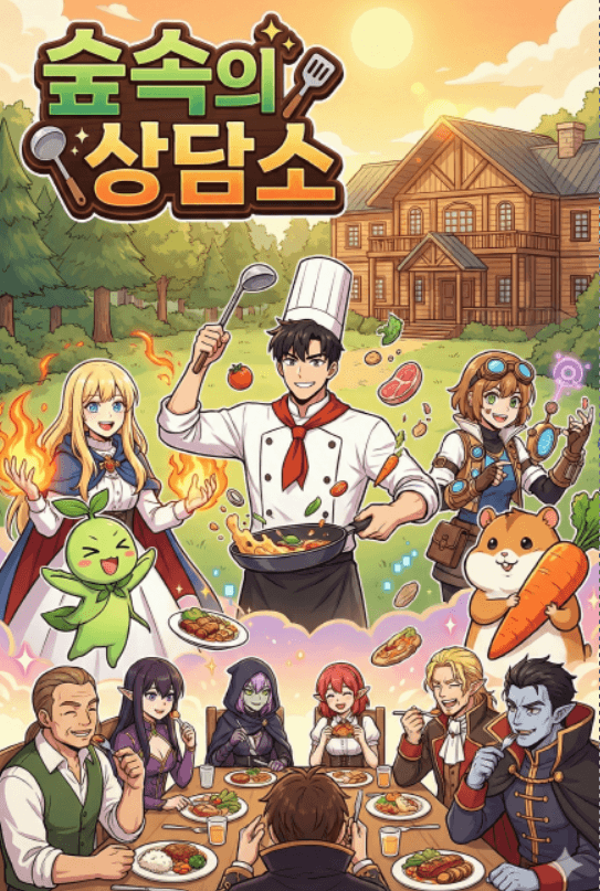 망가진 빌런들이 내 요리에 집착한다
