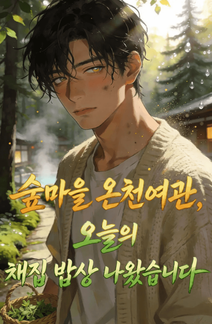 숲마을 온천여관, 오늘의 채집 밥상 나왔습니다