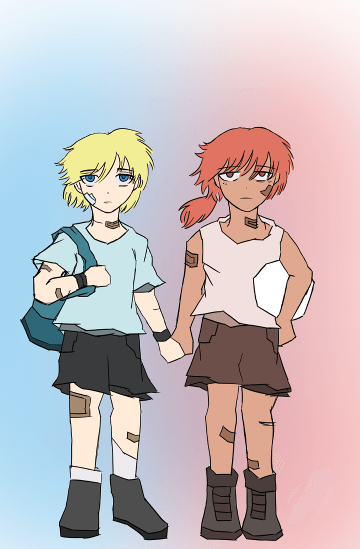 [블루록/ bl] 붉은 장미 푸른 장미