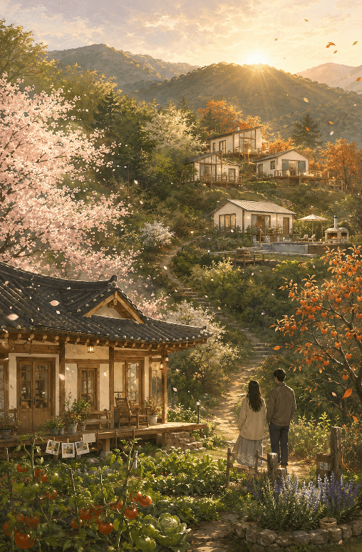 퇴사 후, 시골 펜션 사장이 되었다