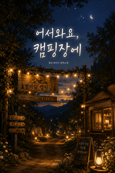 어서와요, 캠핑장에