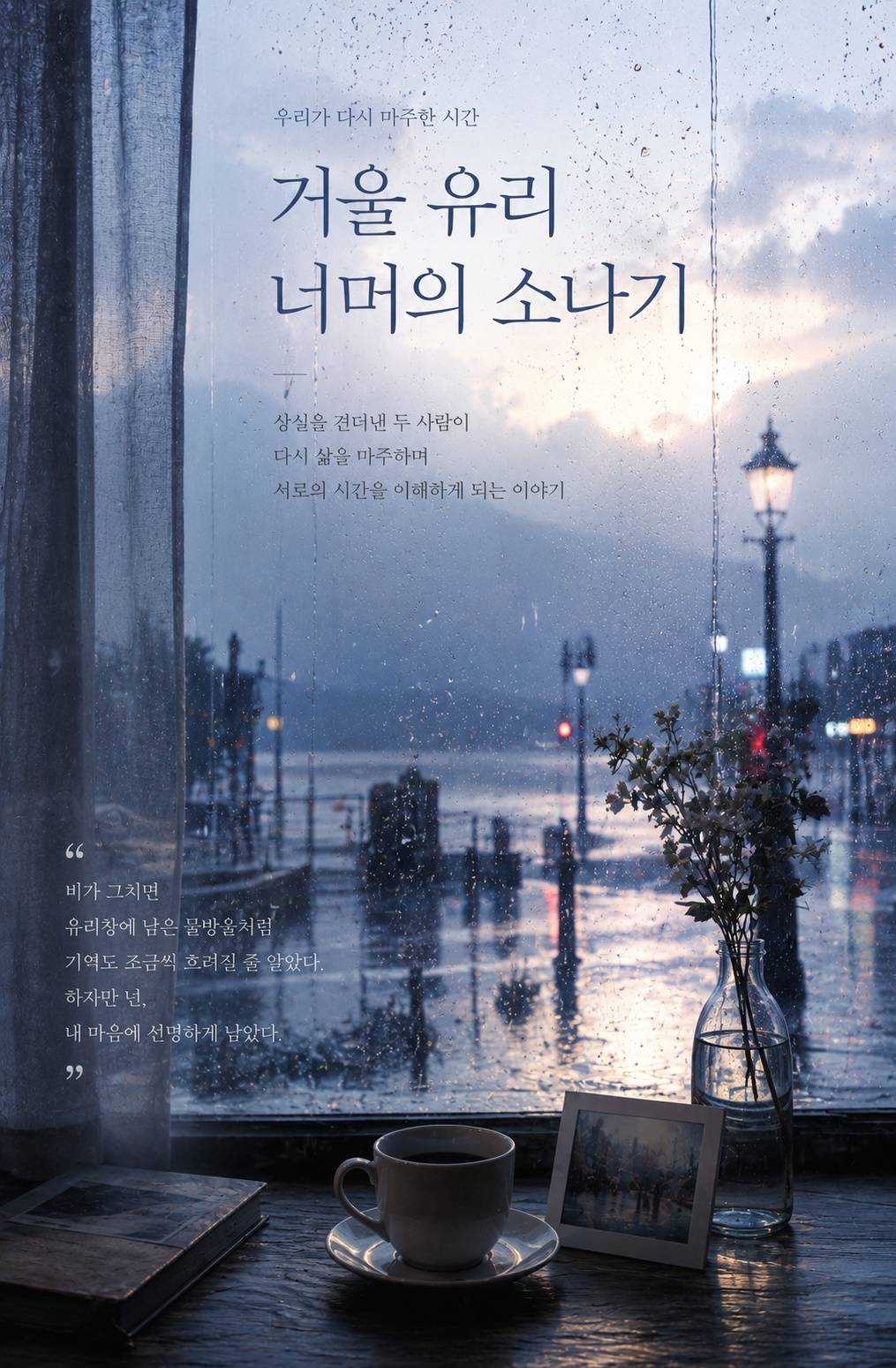 거울 유리 너머의 소나기