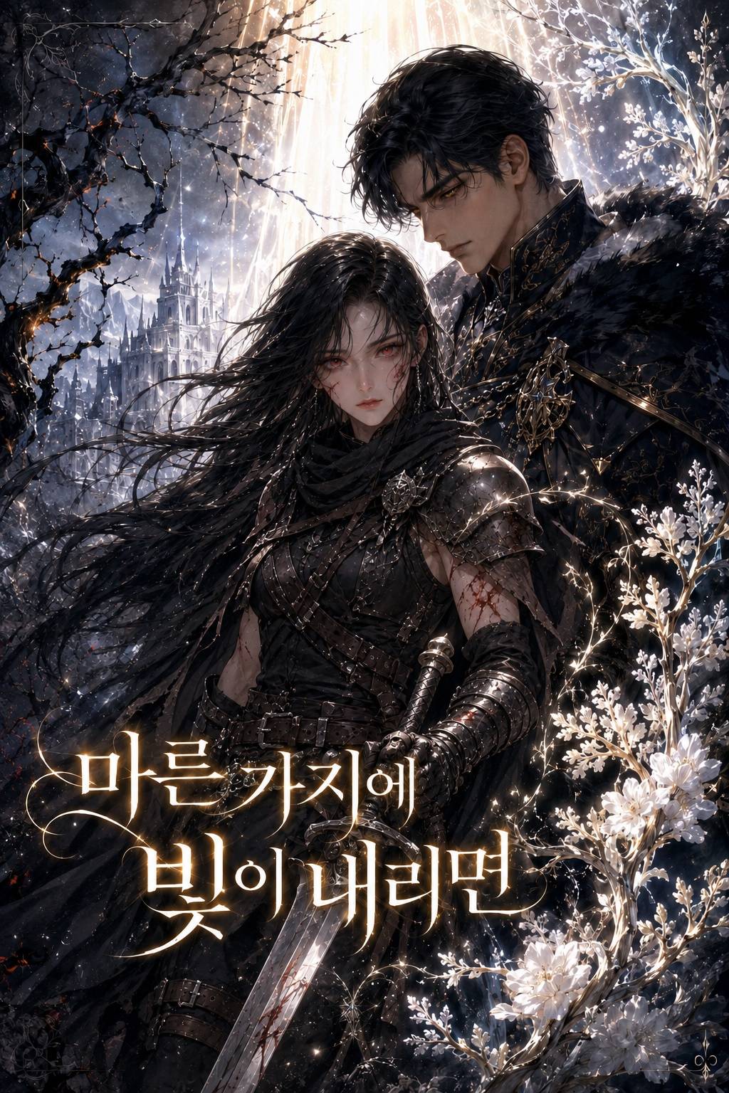 마른 가지에 빛이 내리면