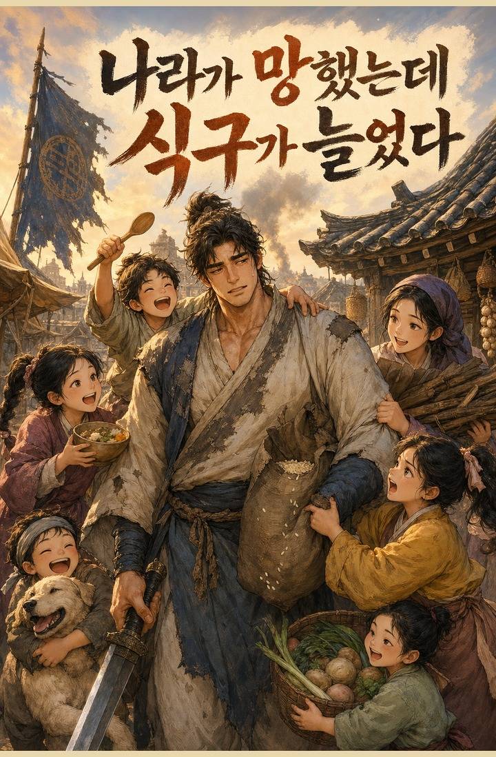 나라가 망했는데 식구가 늘었다