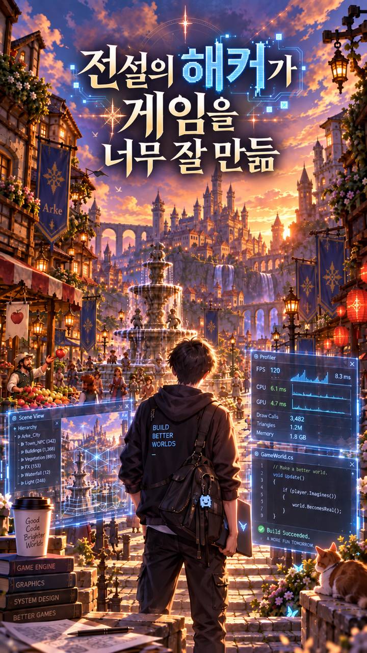 전설의 해커가 게임을 너무 잘 만듦