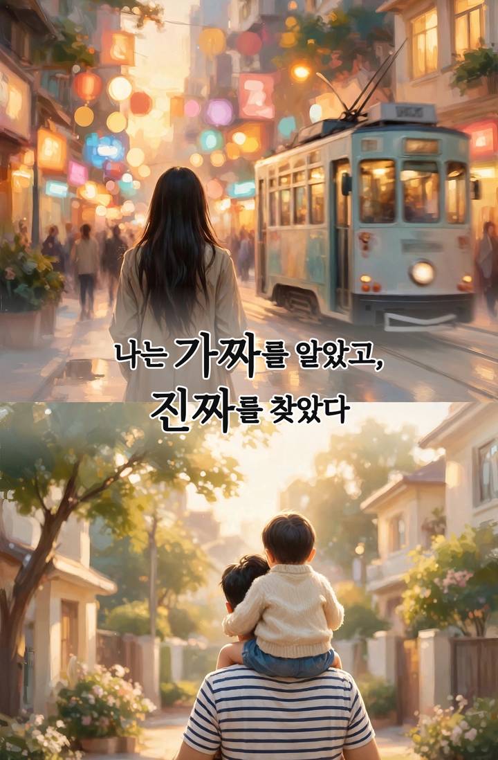 나는 가짜를 알았고,진짜를 찾았다.