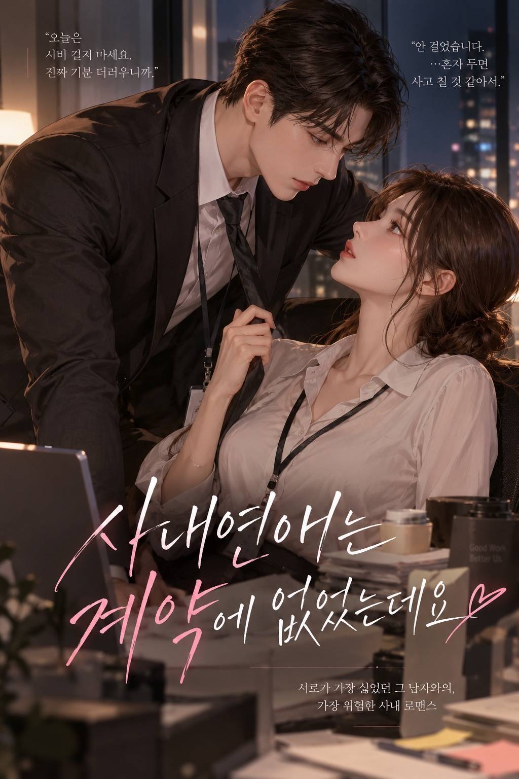 사내연애는 계약에 없었는데요.