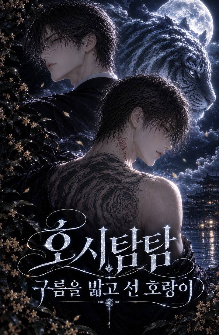 호시탐탐 ; 구름을 밟고 선 호랑이