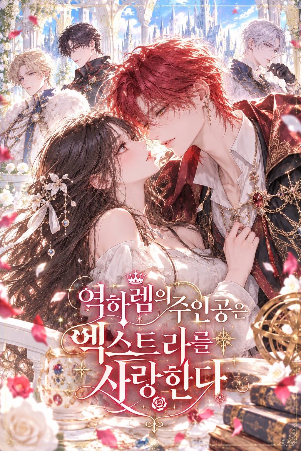 역하렘의 주인공은 엑스트라를 사랑한다