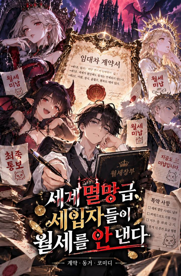 세계 멸망급 세입자들이 월세를 안 낸다