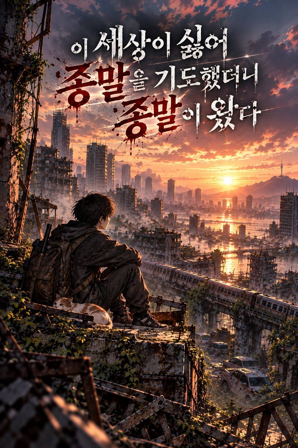 이 세상이 싫어 종말이 오기를 기도했는데 종말이 왔다