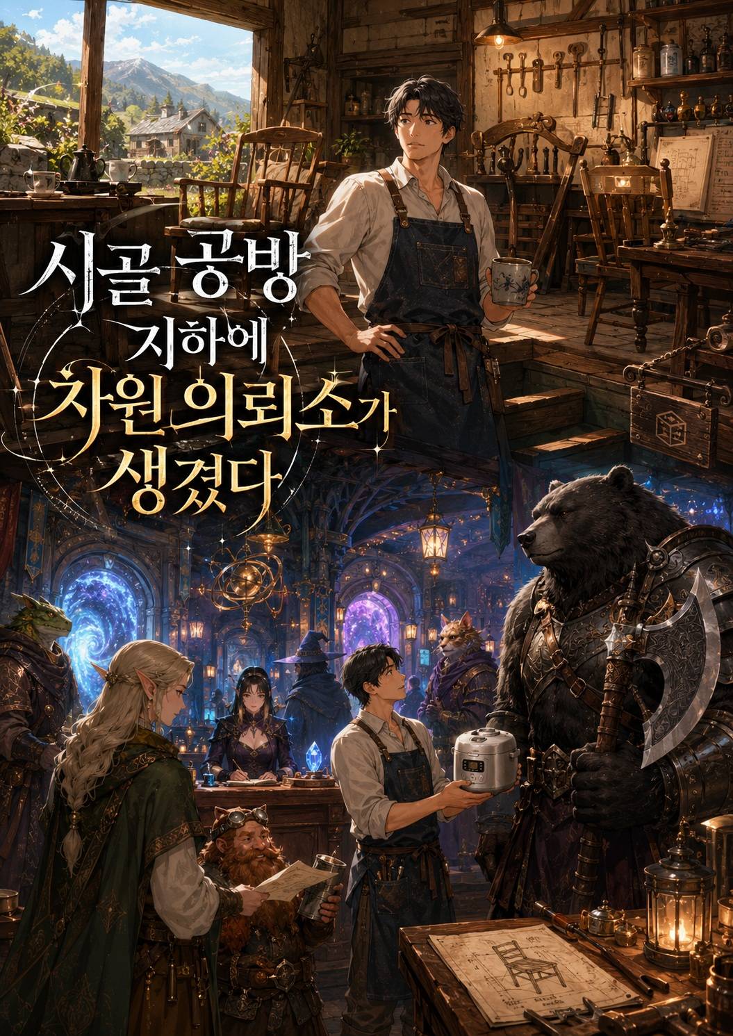 시골 공방 지하에 차원 의뢰소가 생겼다