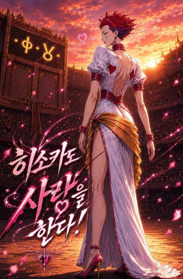 [헌터] 히소카도 사랑을 한다!
