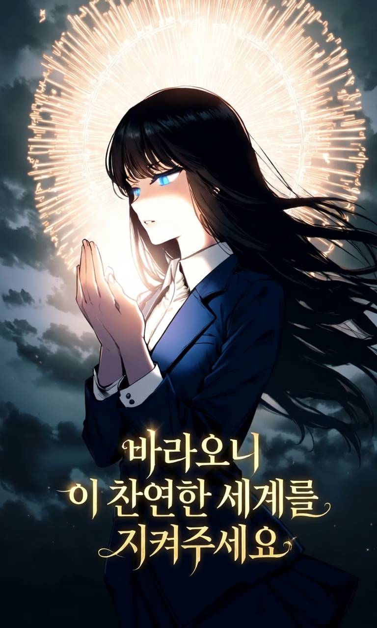 바라오니 이 찬연한 세계를 지켜주세요.