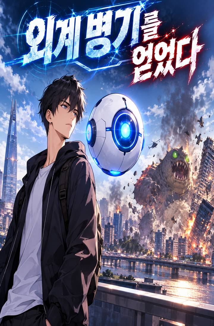 외계 병기를 얻었다